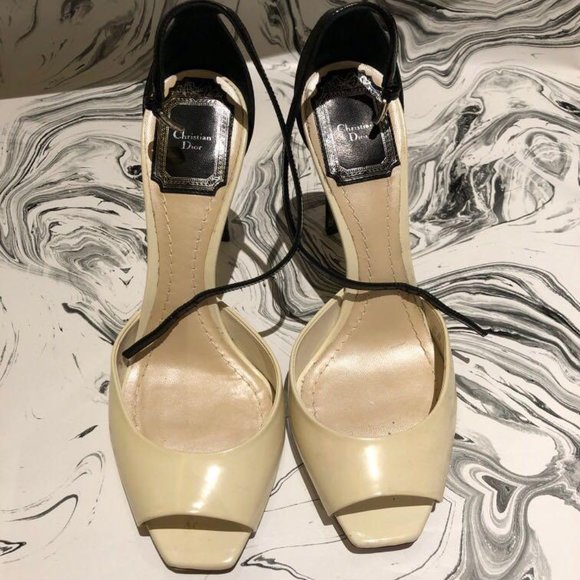 Dior evening leather heels sandals - Picture 2 of 4